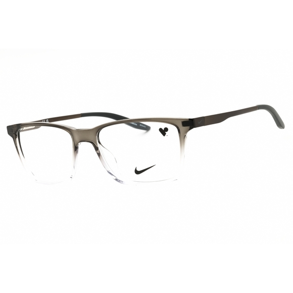 NWT Nike 7286 Dark Grey Rectangle 54mm Eyeglasses